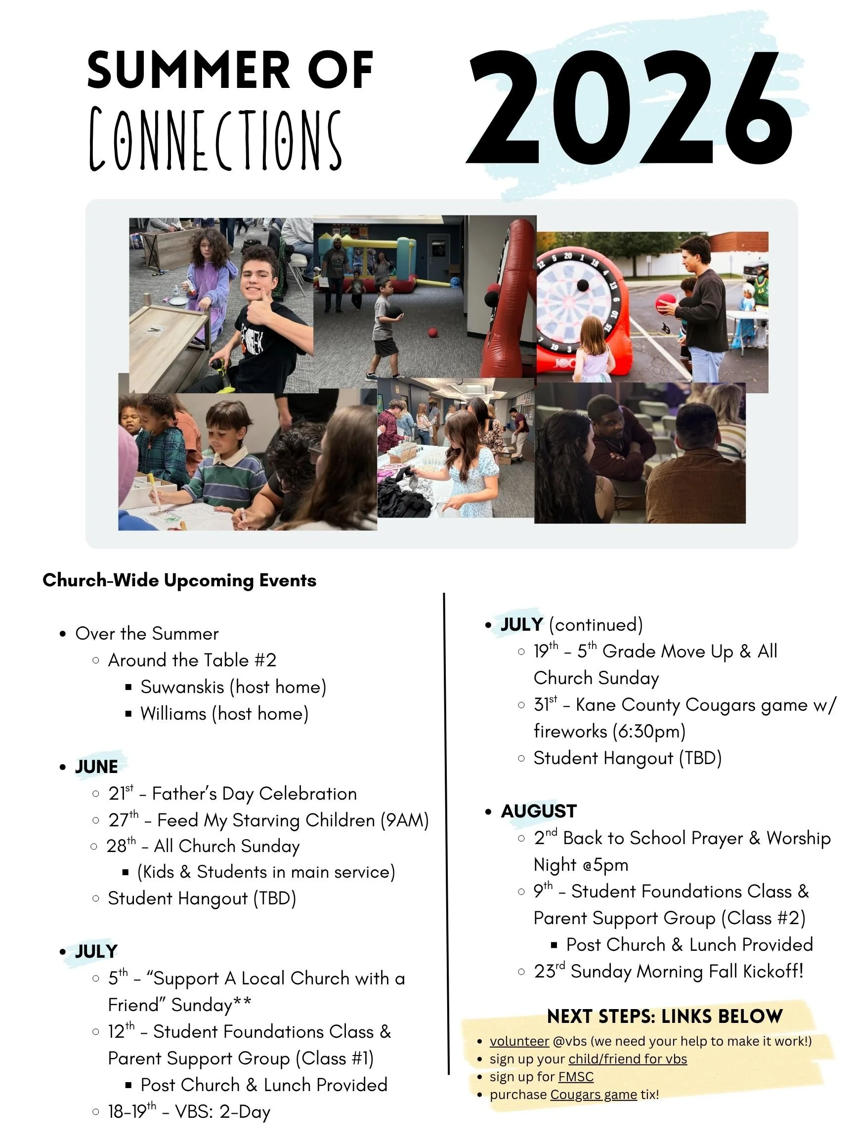 Support A Local Church with a Friend Sunday 