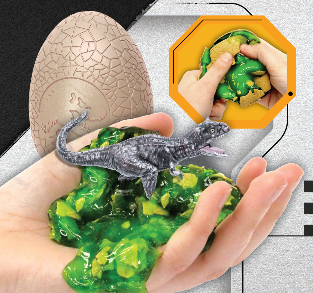 Rocco Giocattoli – Oeufs De Dinosaure Jurassic World Rebirth Avec Slime – 12 à Collectionner
