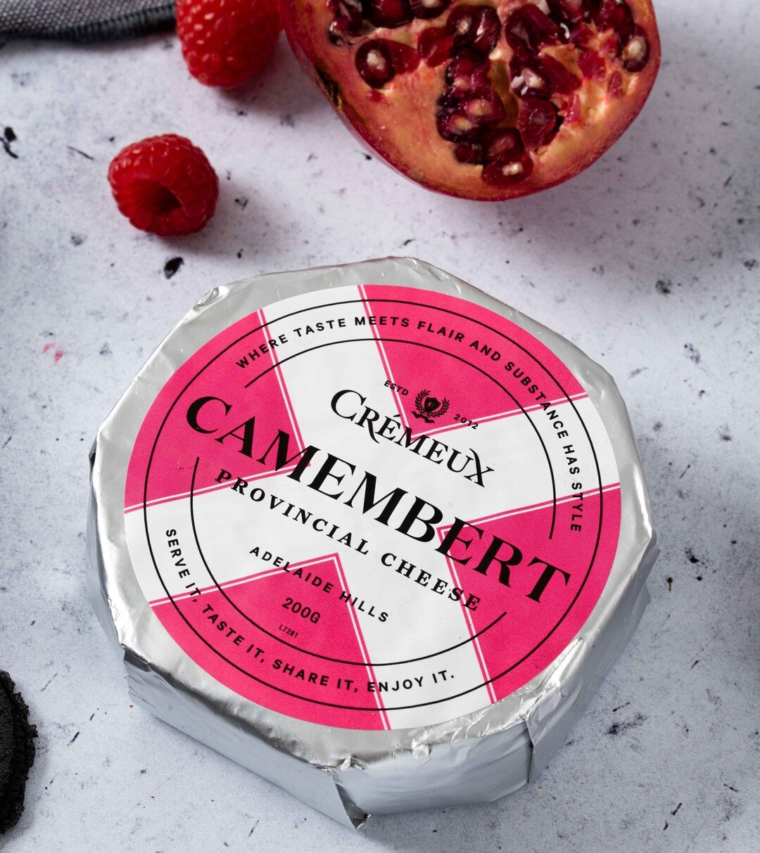 It doesn't get more creamy and buttery than our artisan Camembert 🖤🧀
.
.
Handmade in the Adelaide Hills by our talented cheesemakers, this cheese will take you on a trip to France with it's French inspired style 🇦🇺🇫🇷 You don't need to head over