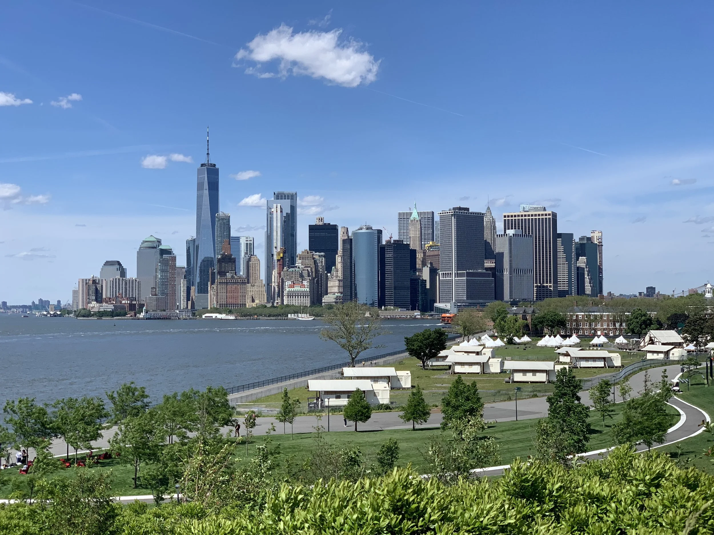 Sunset from Governors Island