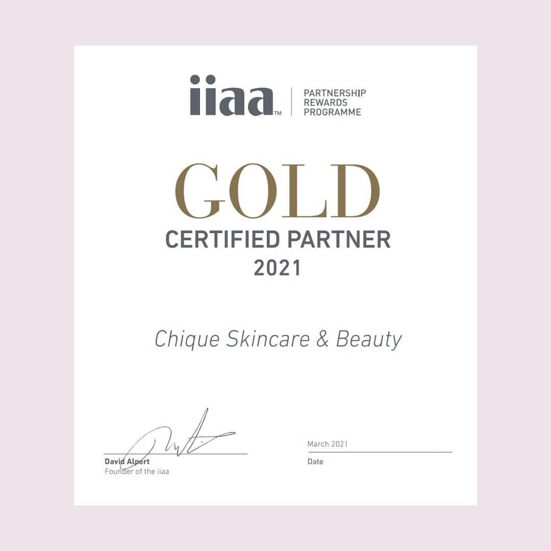 ✨✨✨ GOLD ✨✨✨

We are absolutely delighted to have received the gold certified partner 2021 cert from @iiaaltd again this year. 🌟

#goldpartner #iiaa
#environskincare
#environstockistmayo
#advancednutritionprogramme
#janeiredale
#beautyspecialist
#cl