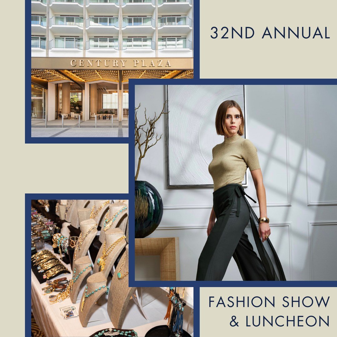 Lights, Camera, Action! Get ready for our 32nd Annual Fashion Show &amp; Luncheon. We are excited to announce some new changes for what will be the largest fashion show event yet with over 600 people expected to attend. 

The 2024 designer is the int