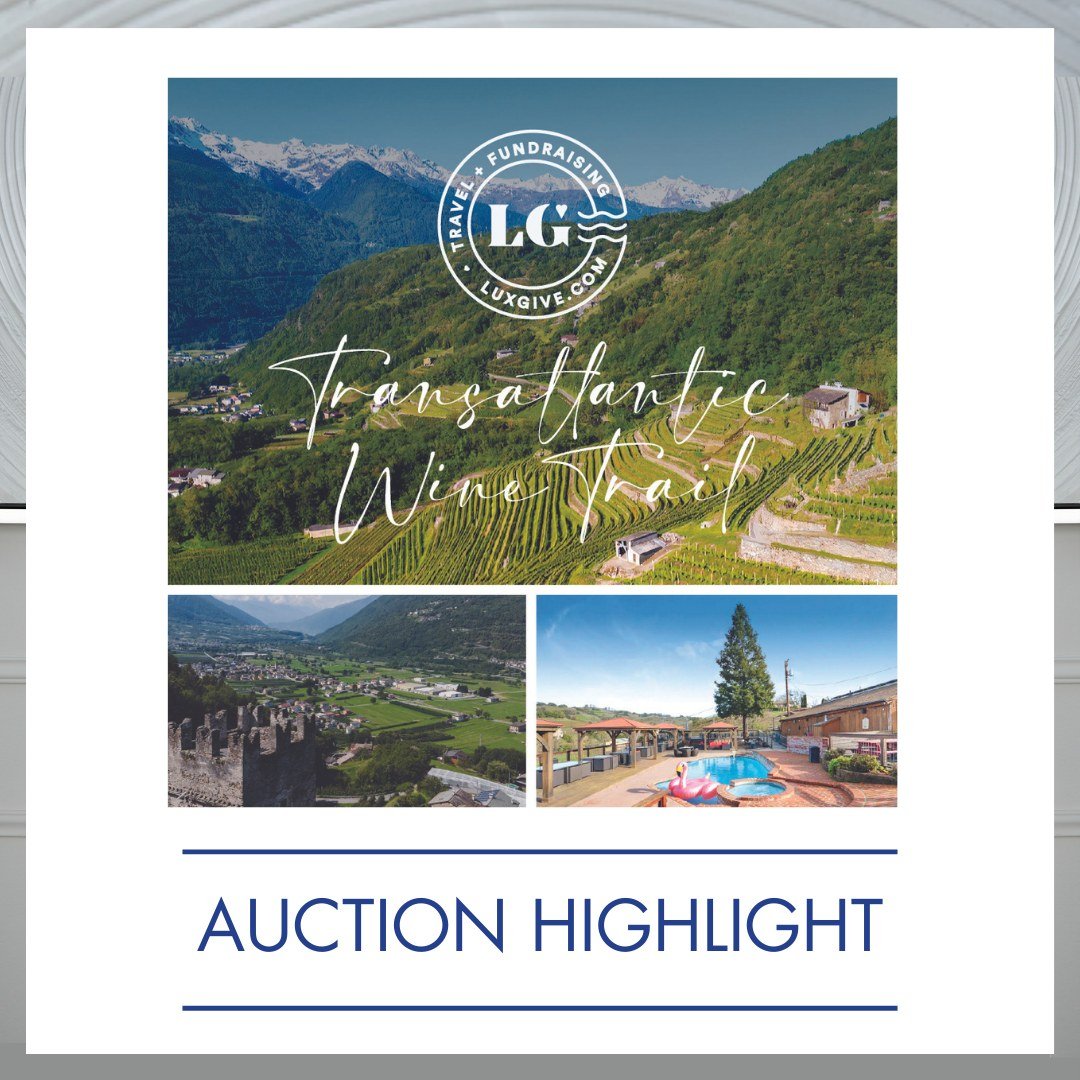 Get ready to bid on the wine trip of a lifetime at the Fashion Show live auction tomorrow! 

Sip and savor all things wine on a unique viticultural retreat to two world-class wine destinations. Escape to the majestic mountains of Lombardy Italy, wher