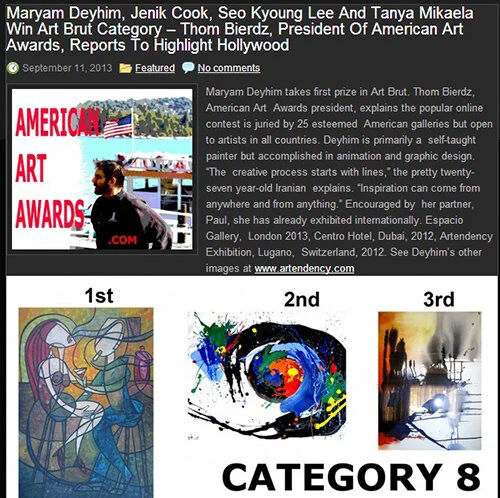 President Of American Art Awards, Reports To Highlight Hollywood