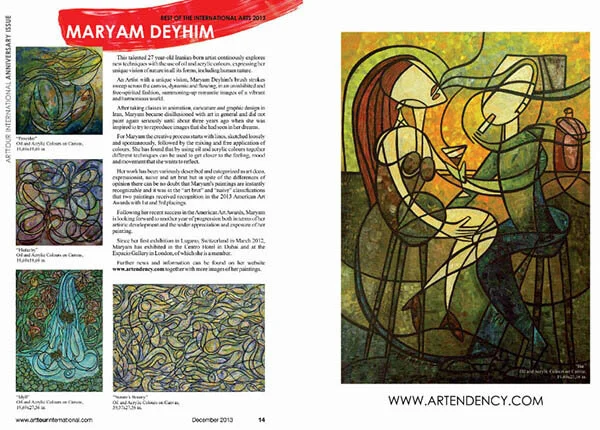 BEST OF THE INTERNATIONAL ART 2013