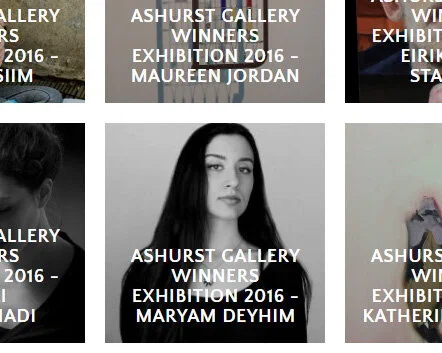 Ashurst Emerging Artist Prize 2016 Winners