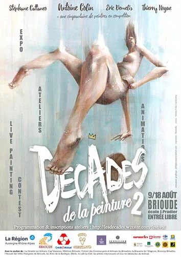 The second edition of les Décades de la peinture Festival