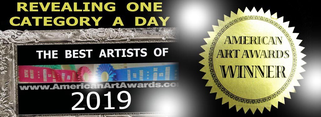 Maryam takes both 3rd and 4th Place in Best POP ART category Of 2019 American Art Awards