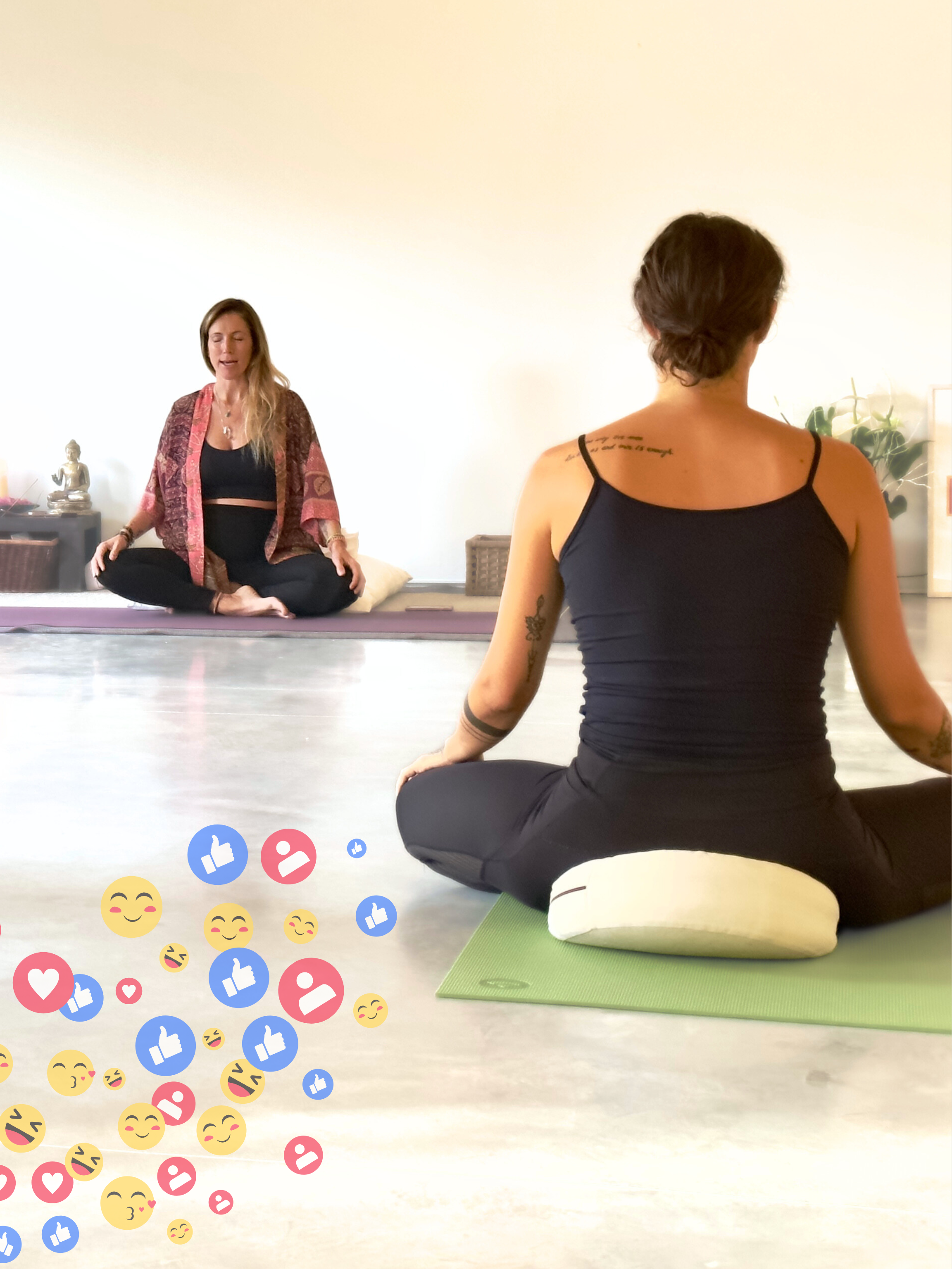 El repte del ioga en temps de xarxes socials