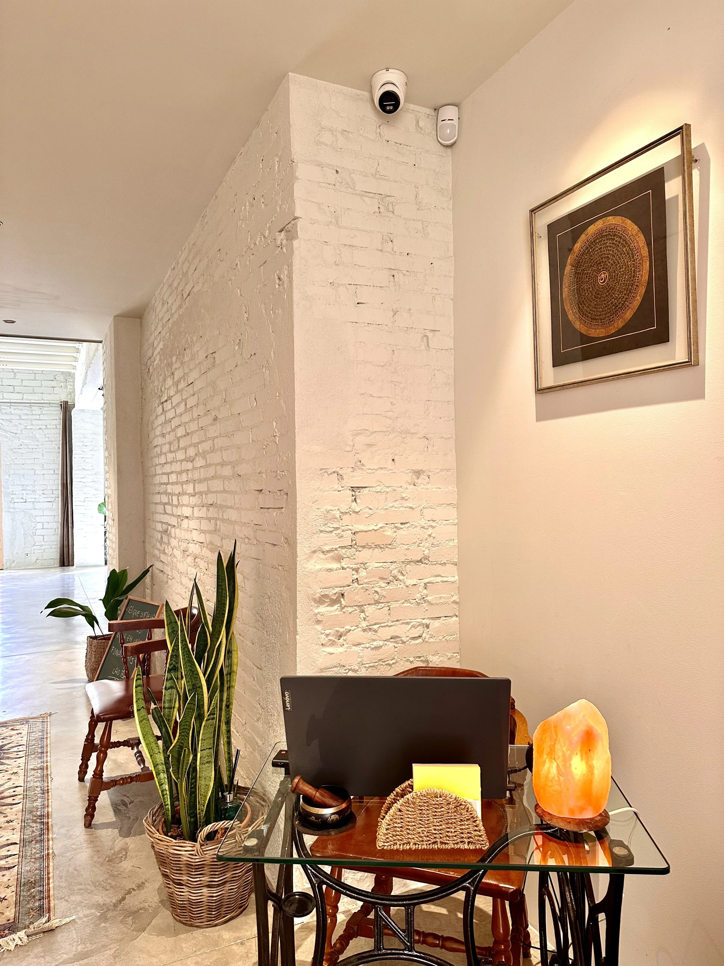 Recepció del Centre de Ioga Siddharta