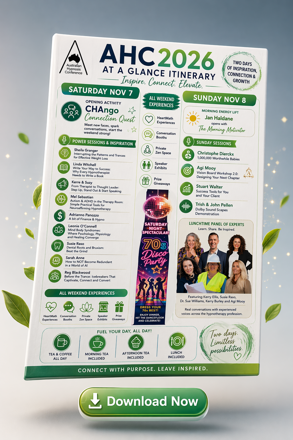 Australian Hypnosis Conference 2026 at a glance