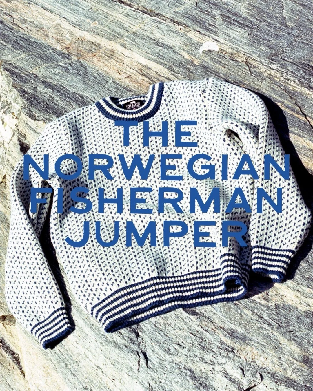 The Original Fisherman Sweater &bull; Made in Norway at our historical factory by the fjord, from 100% Norwegian wool