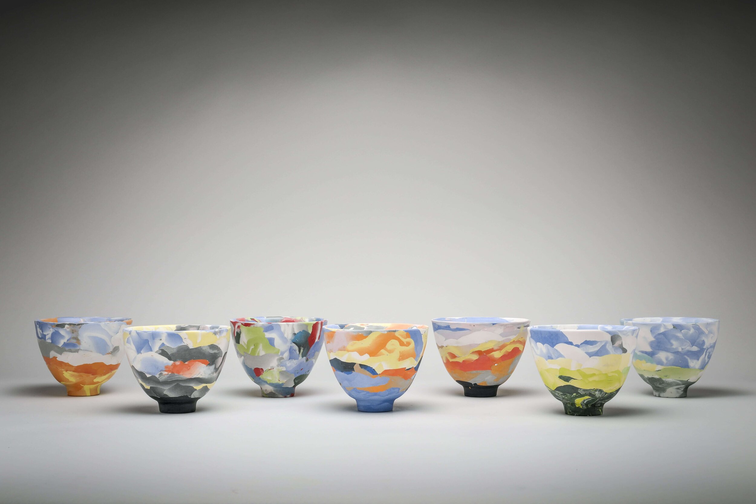 A grouping of the small-footed vessels