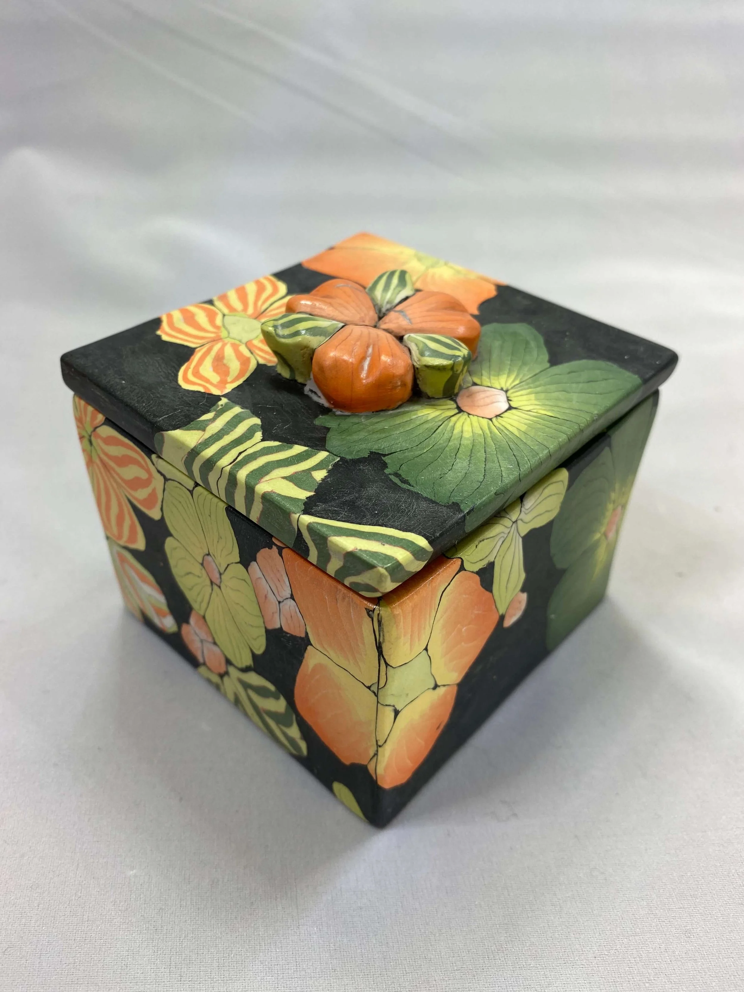 Large floral box