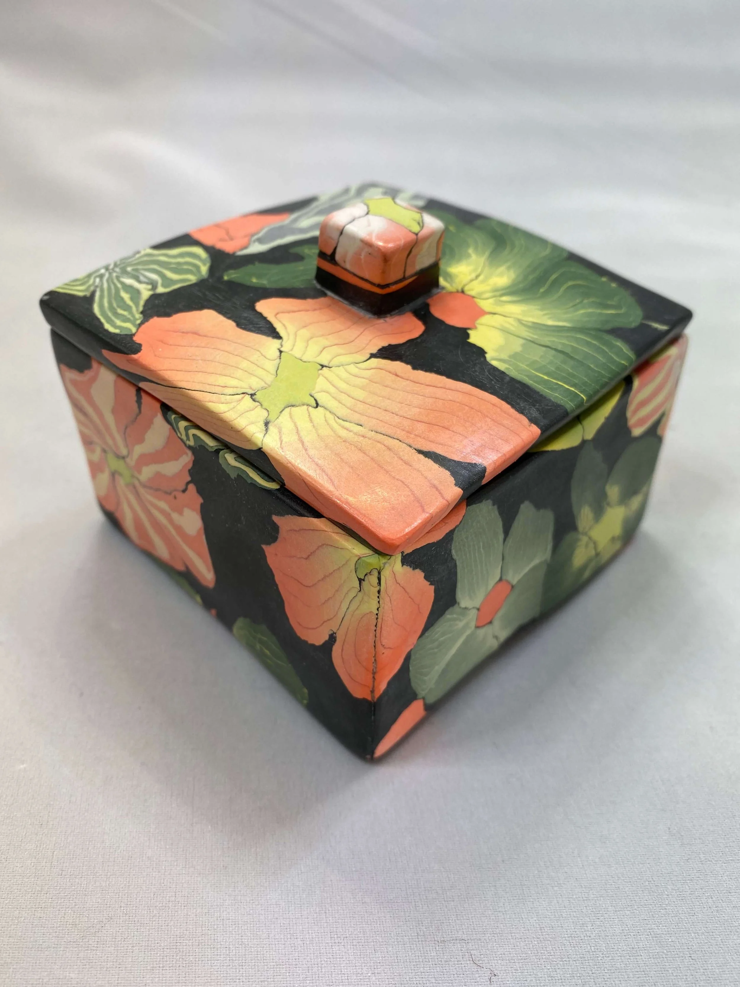 Large floral box