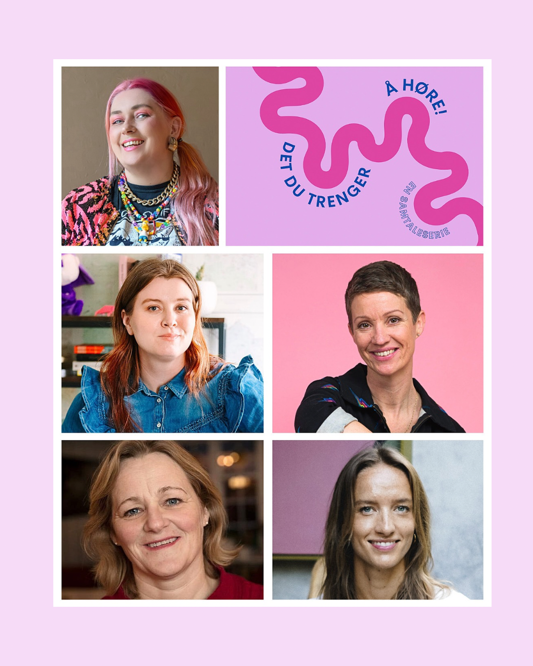 Gjestene til høstens “Det du trenger å høre” er sluppet!