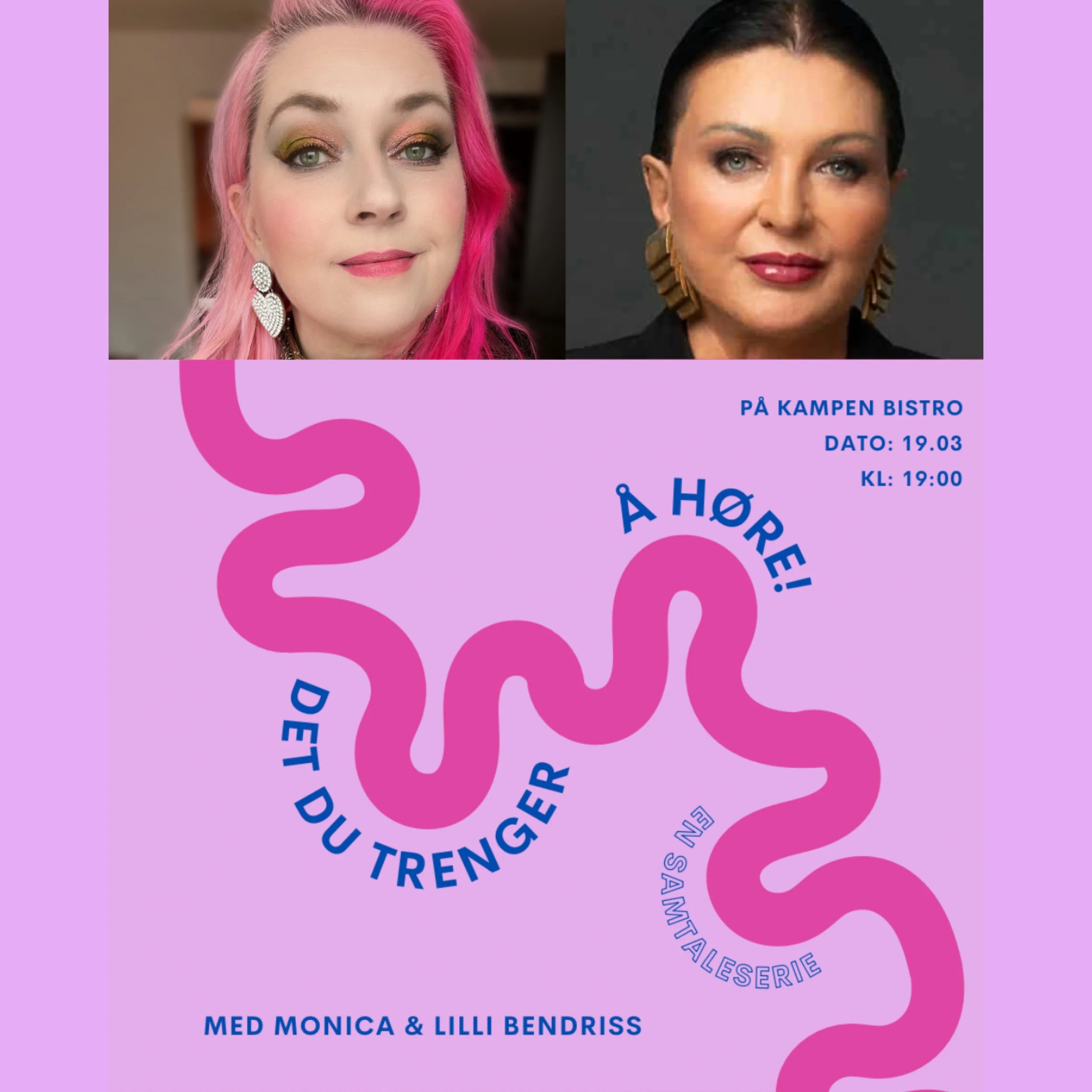 Lilli Bendriss er gjest i sesongpremieren av “Det du trenger å høre”!