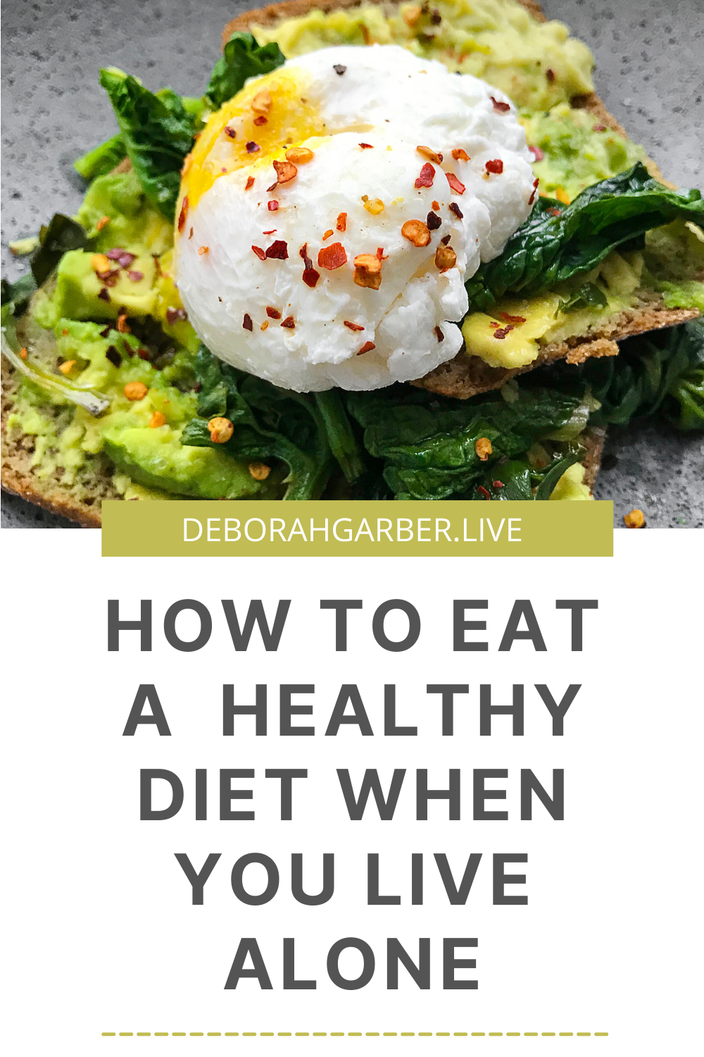 How to eat a healthy diet when you live alone