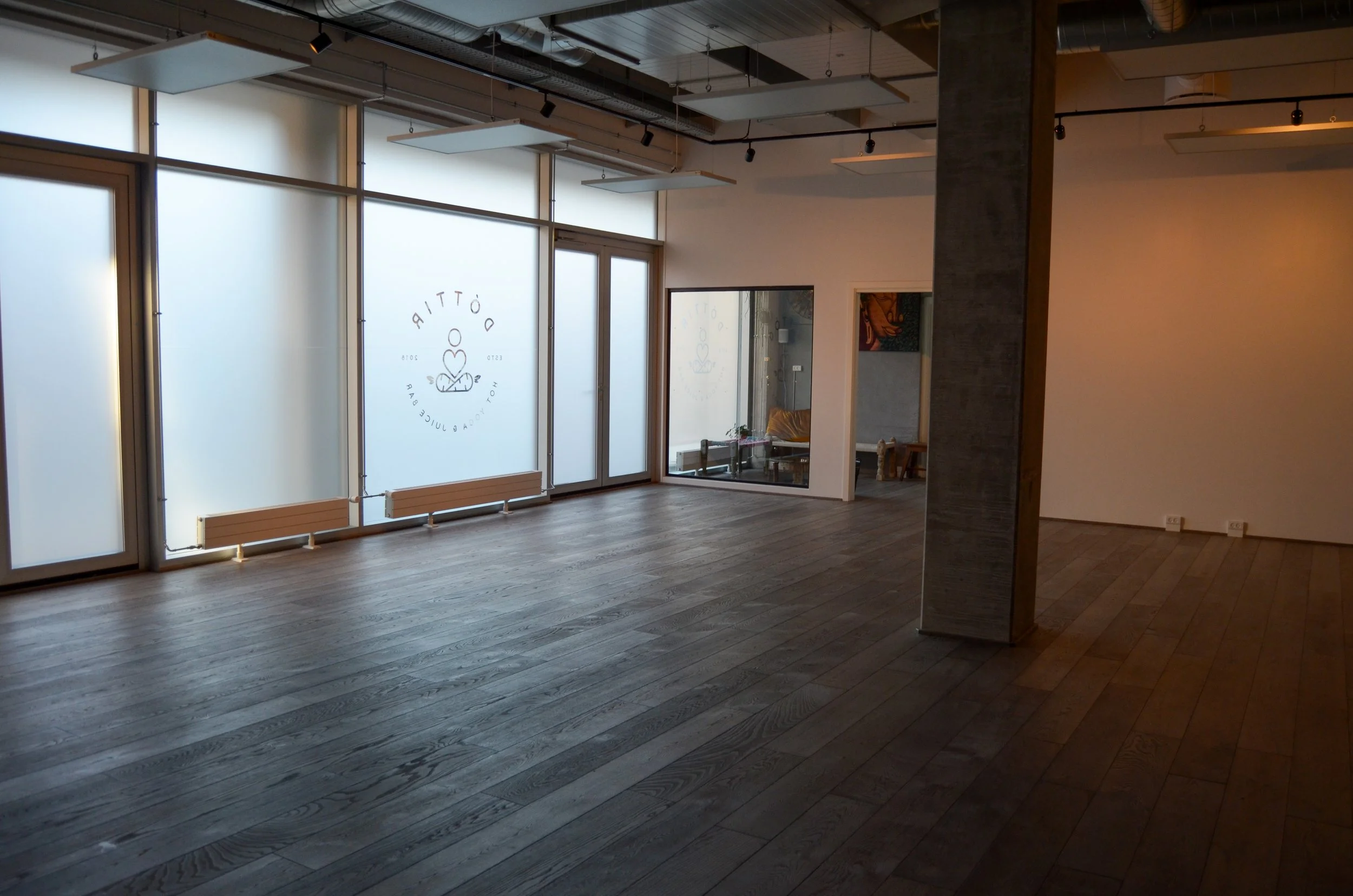 Hot Yoga Infrared studio in Nordhavn