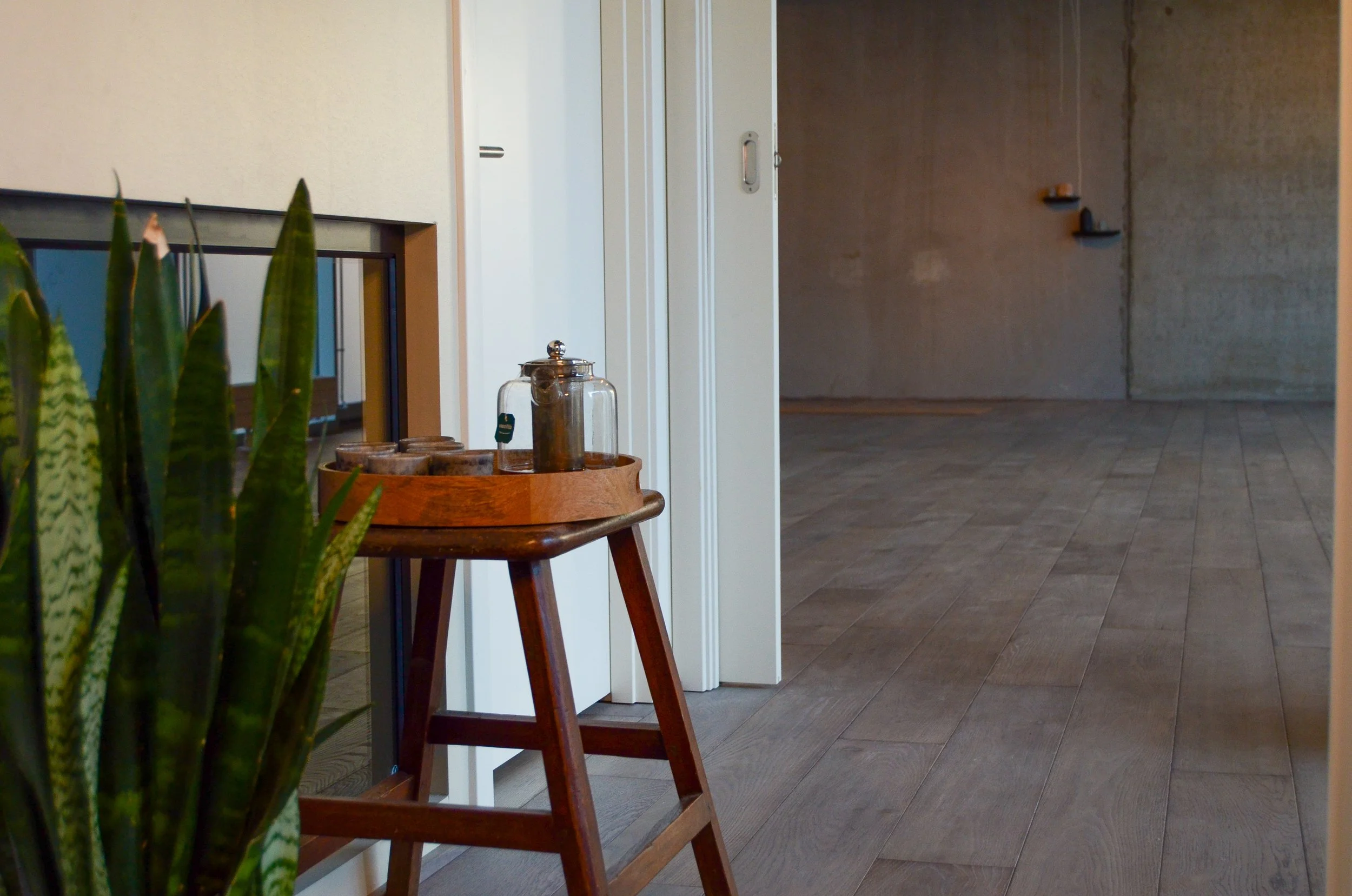 Stay for cup of hot jogi tea at Norhavn Dottir hot yoga studio