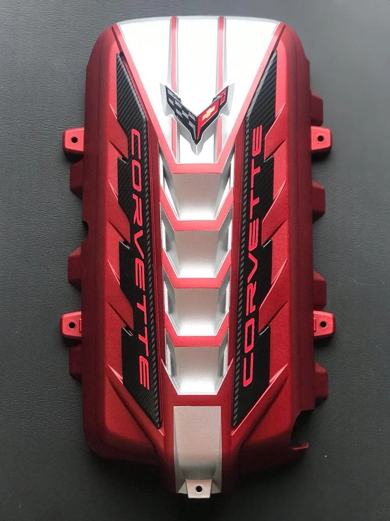 EDGE RED BLADE SILVER CARBON FIBER RAILS