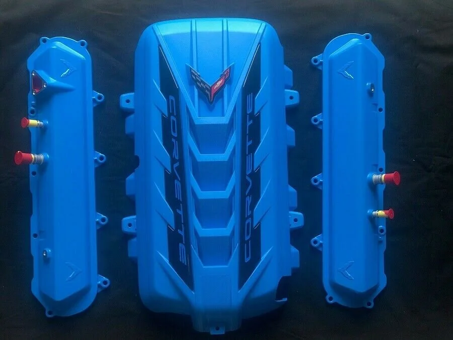 RAPID BLUE ENGINE COVER AND VALVE COVERS