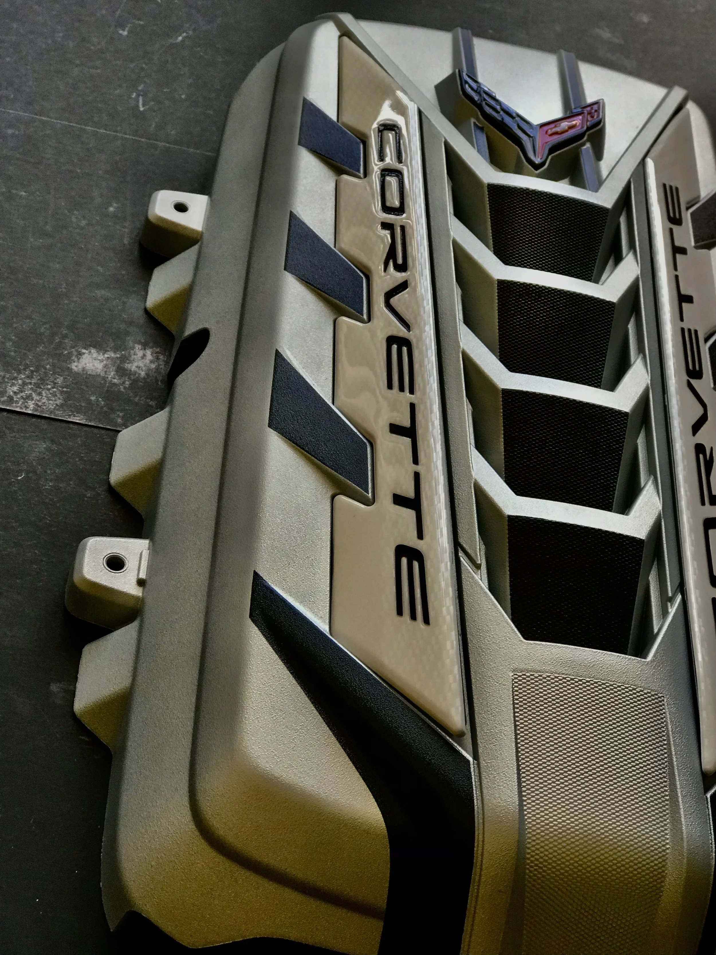 SILVER FLARE CARBON FLASH ARCTIC WHITE CARBON FIBER RAILS — RACEREADYPANELS