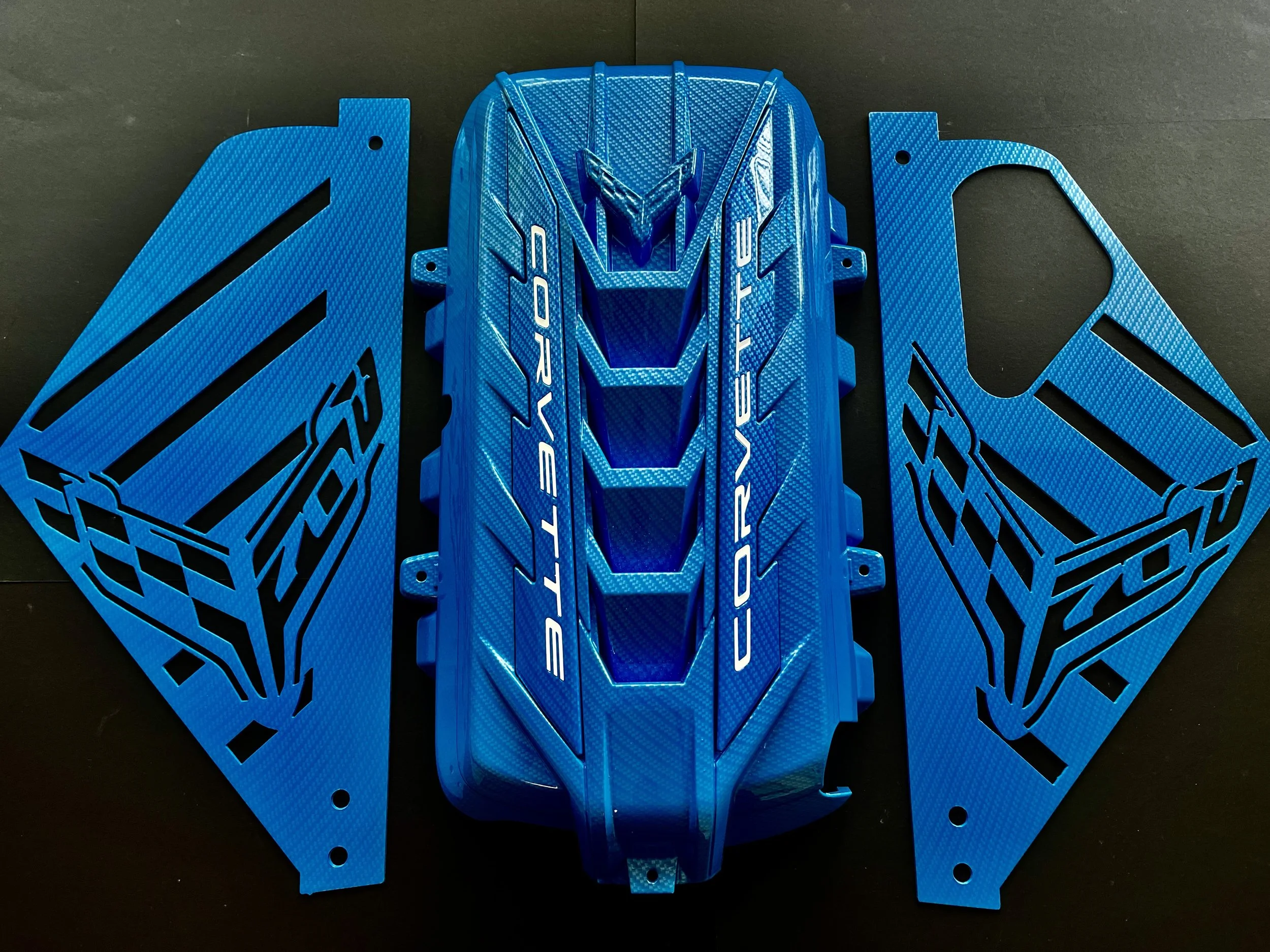 RAPID BLUE CARBON FIBER ENGINE COVER 70TH ANNIVERSARY APPEARANCE ...