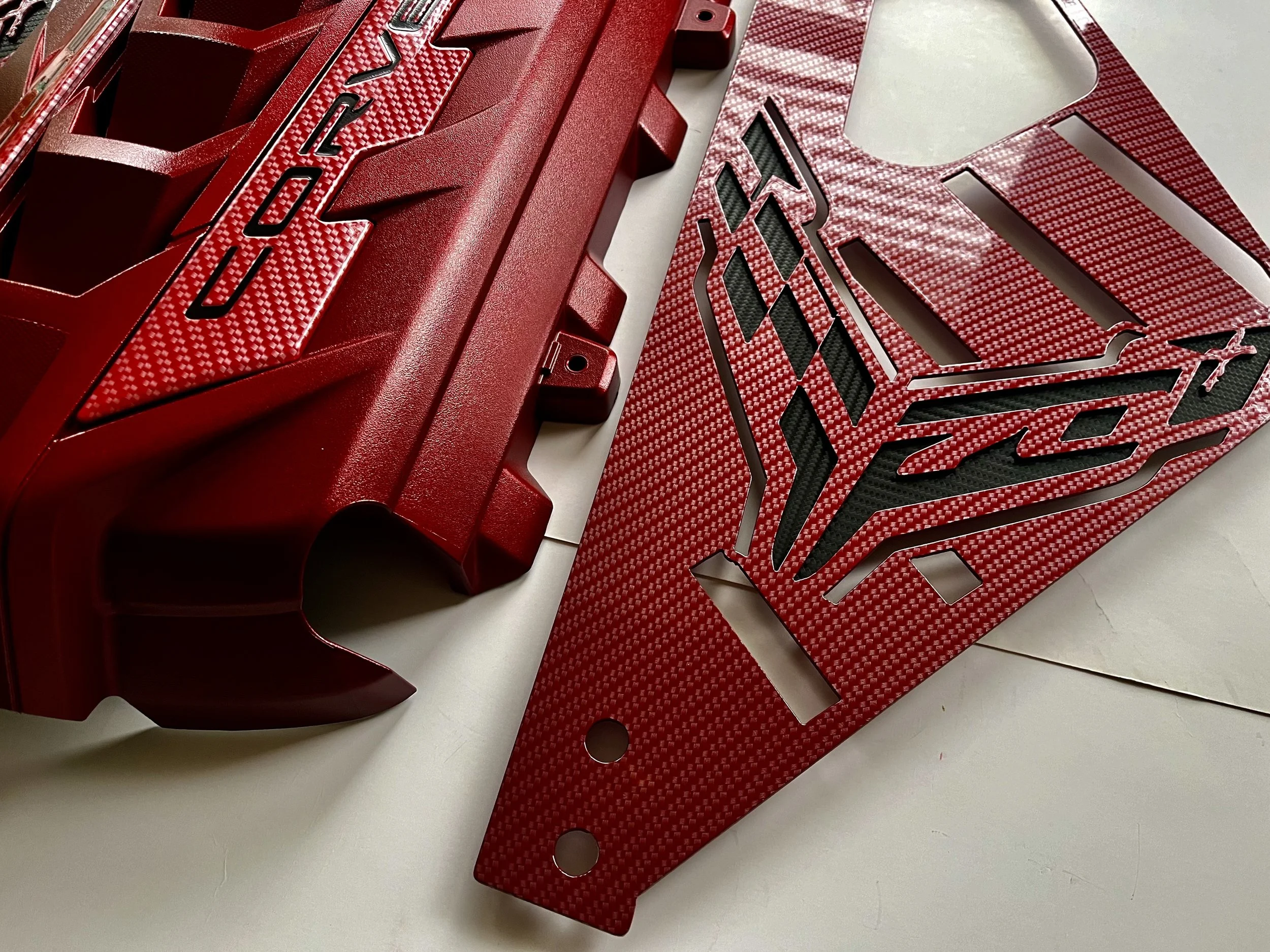 EDGE RED CARBON FIBER TORCH RED RAILS 70TH ANNIVERSARY APPEARANCE ...