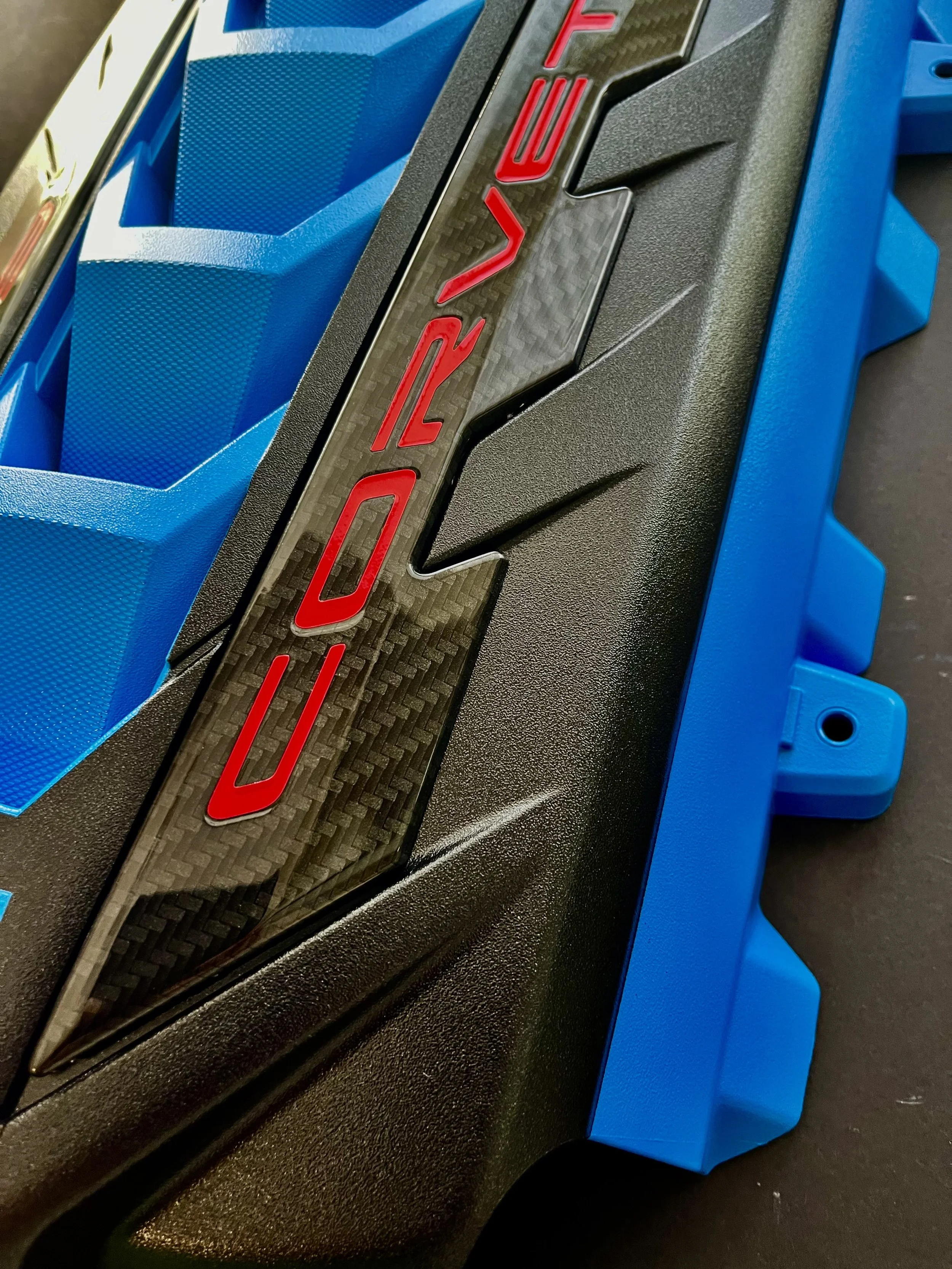 RAPID BLUE CARBON FIBER RAILS — RACEREADYPANELS