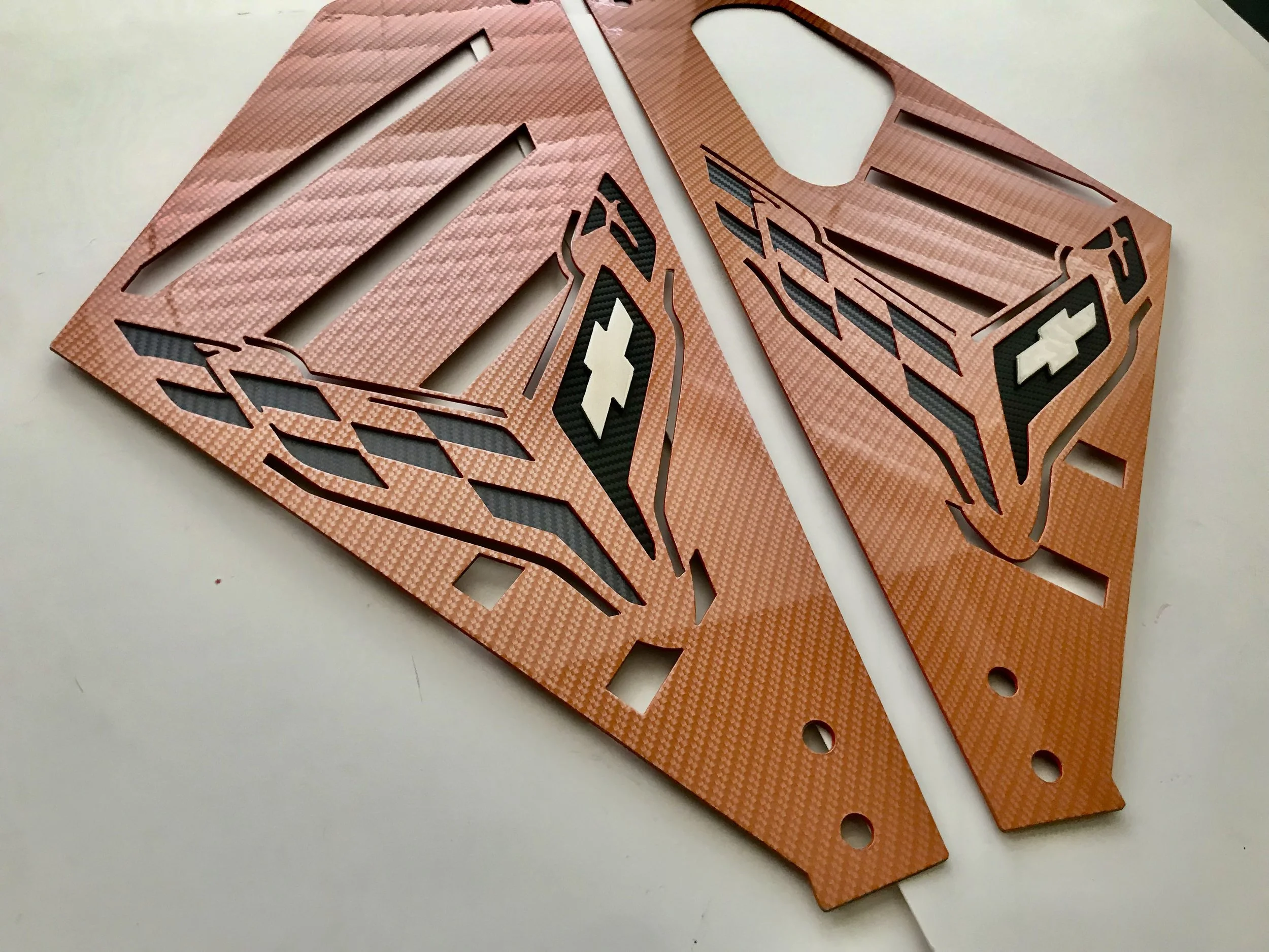 AMPLIFY ORANGE CARBON FIBER APPEARANCE PACKAGE