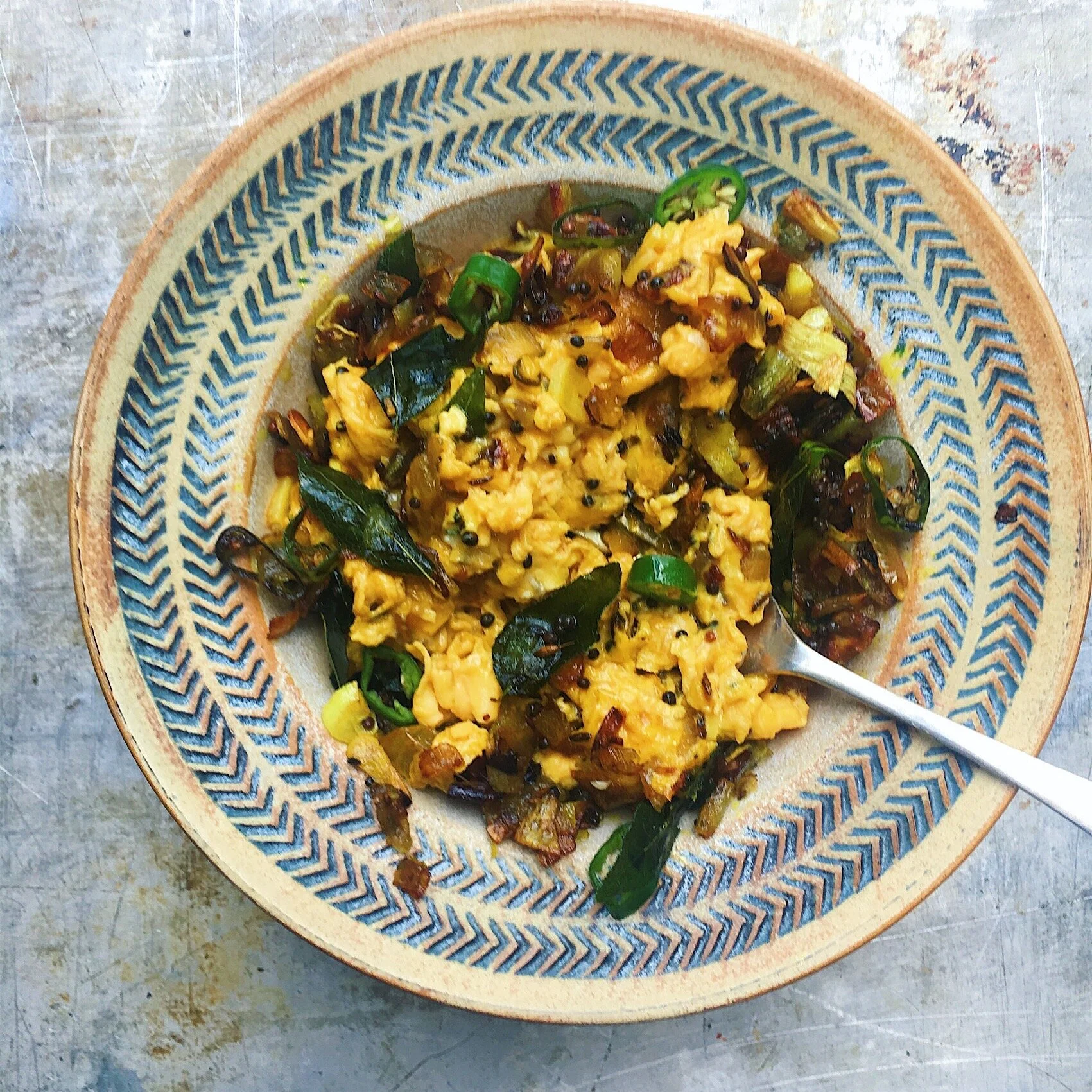 Delicious next level Indian spiced breakfast eggs — The FOOD Therapist