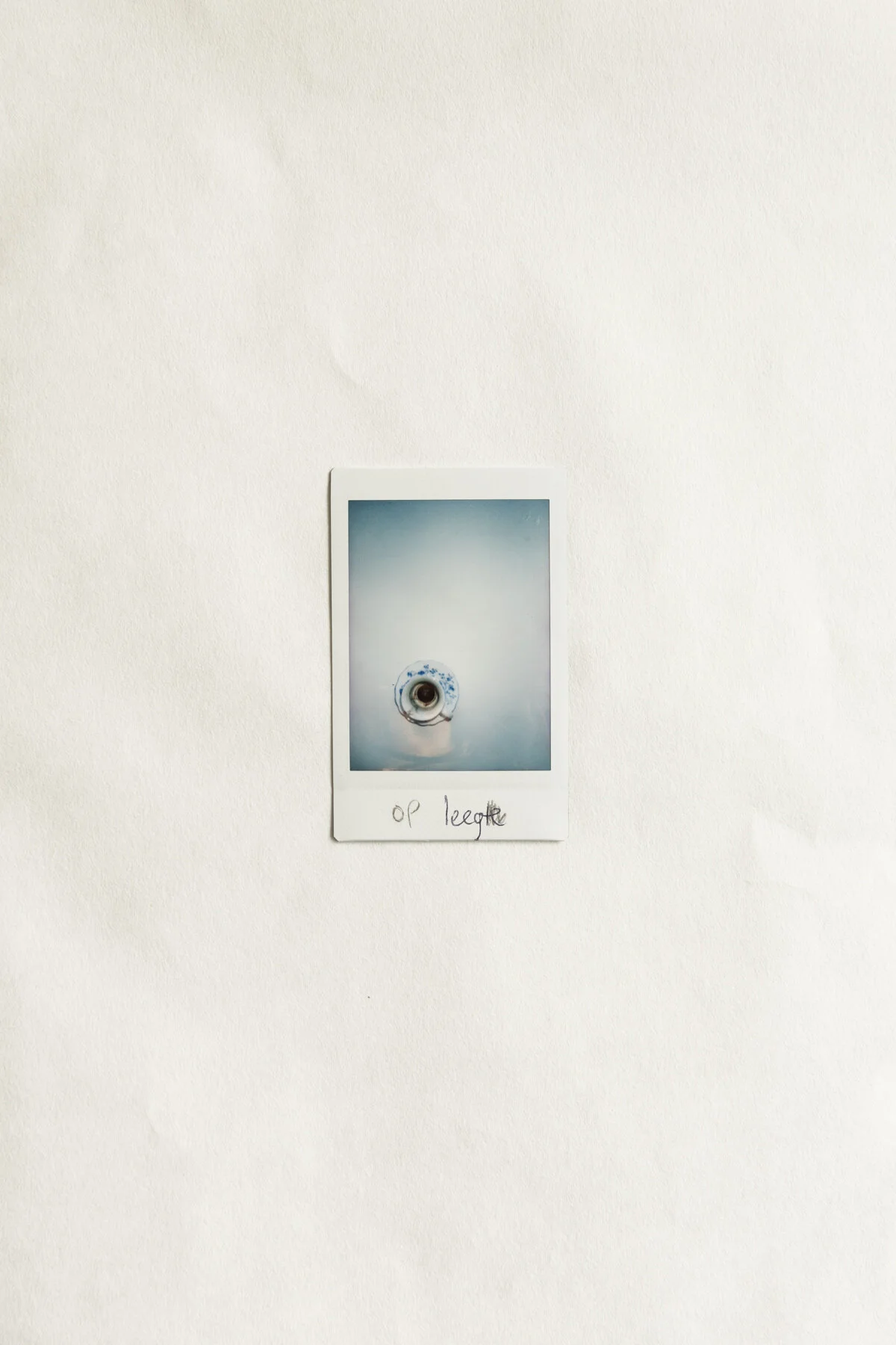 not titlepolaroid on japanese rice paper, brown wooden frame20x30 cm1/1
