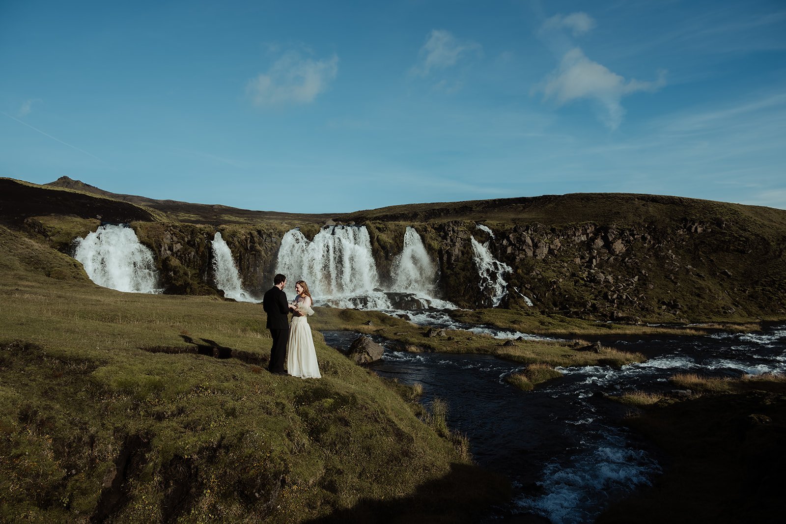 private elopement ceremony in Iceland Highlands