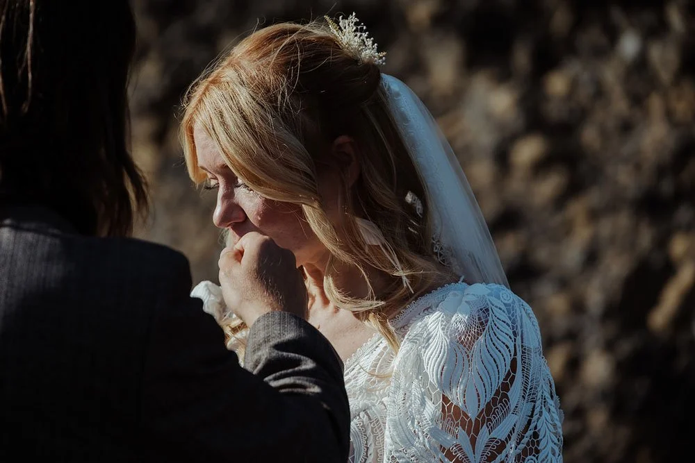intimate elopement ceremony in Iceland