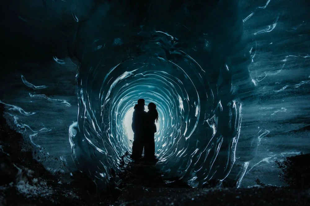 private ice cave proposal on an Iceland glacier