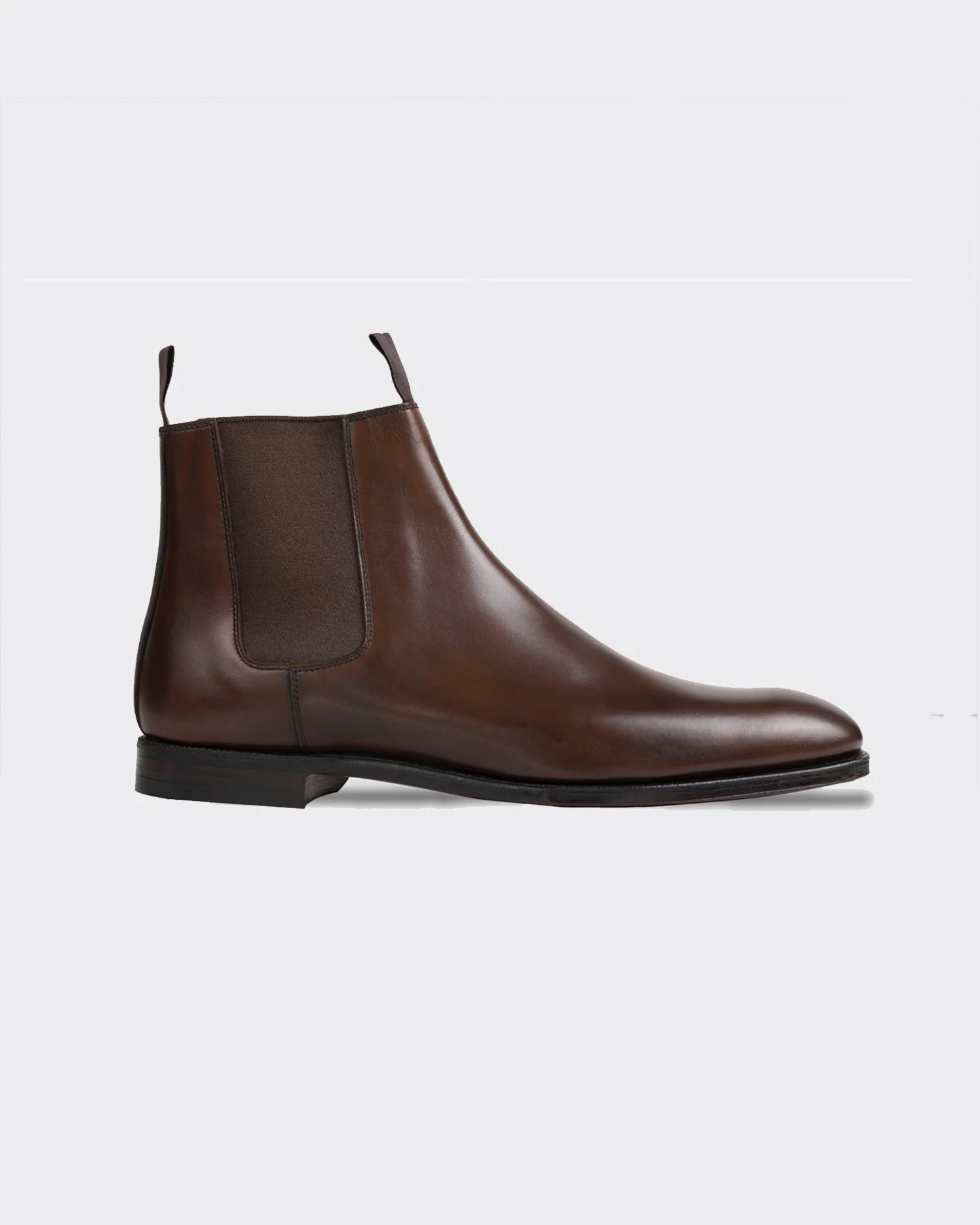 Jason in Dark Brown Burnished Calf