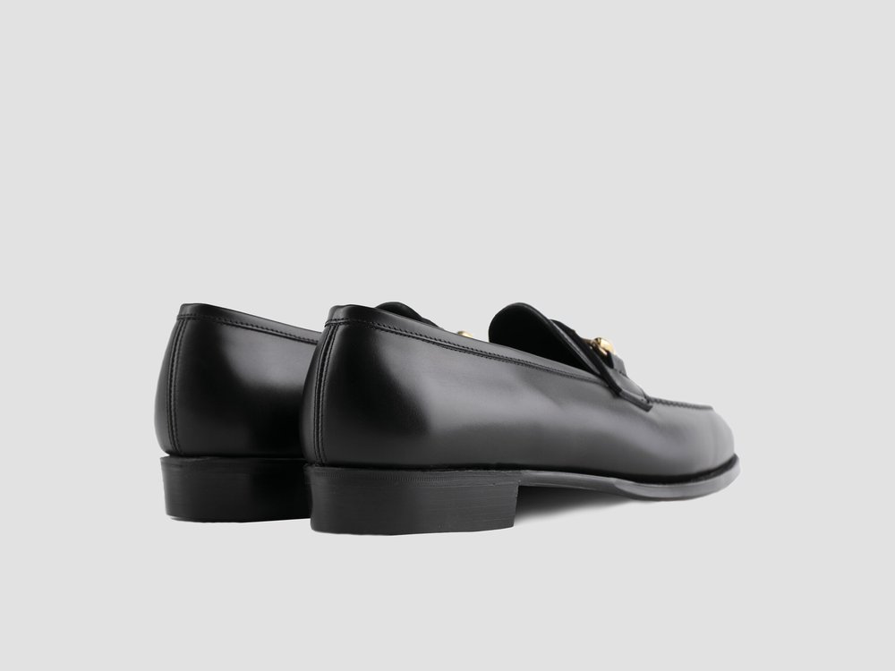 $950 GEORGE CLEVERLEY Colony Full-Grain Suede Loafers Black US 9 / UK 8 EU 42 $950 GEORGE CLEVERLEY Colony Full-Grain Suede Loafers Black  main image 4