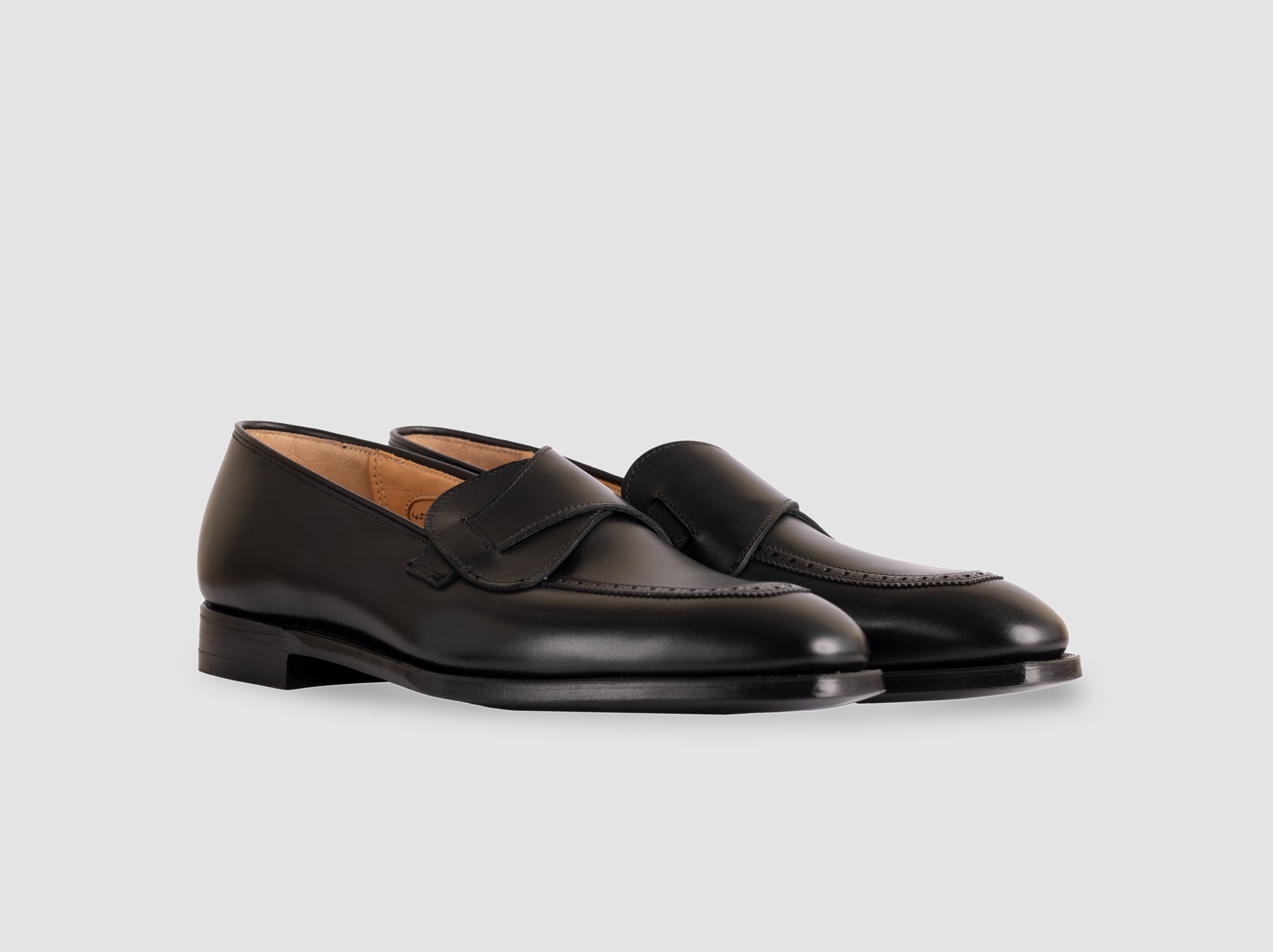 Bradley II in Dark Brown Suede — George Cleverley