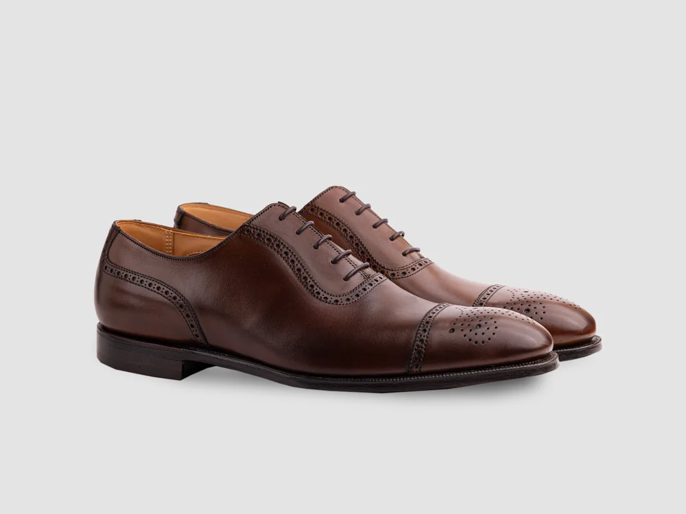 Adam in Dark Brown Burnished Calf — George Cleverley