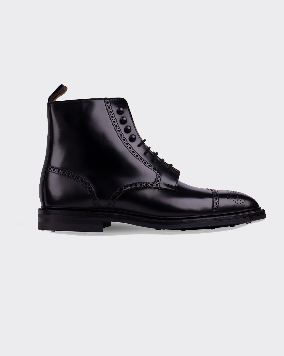 Toby in Black Cavalry Calf