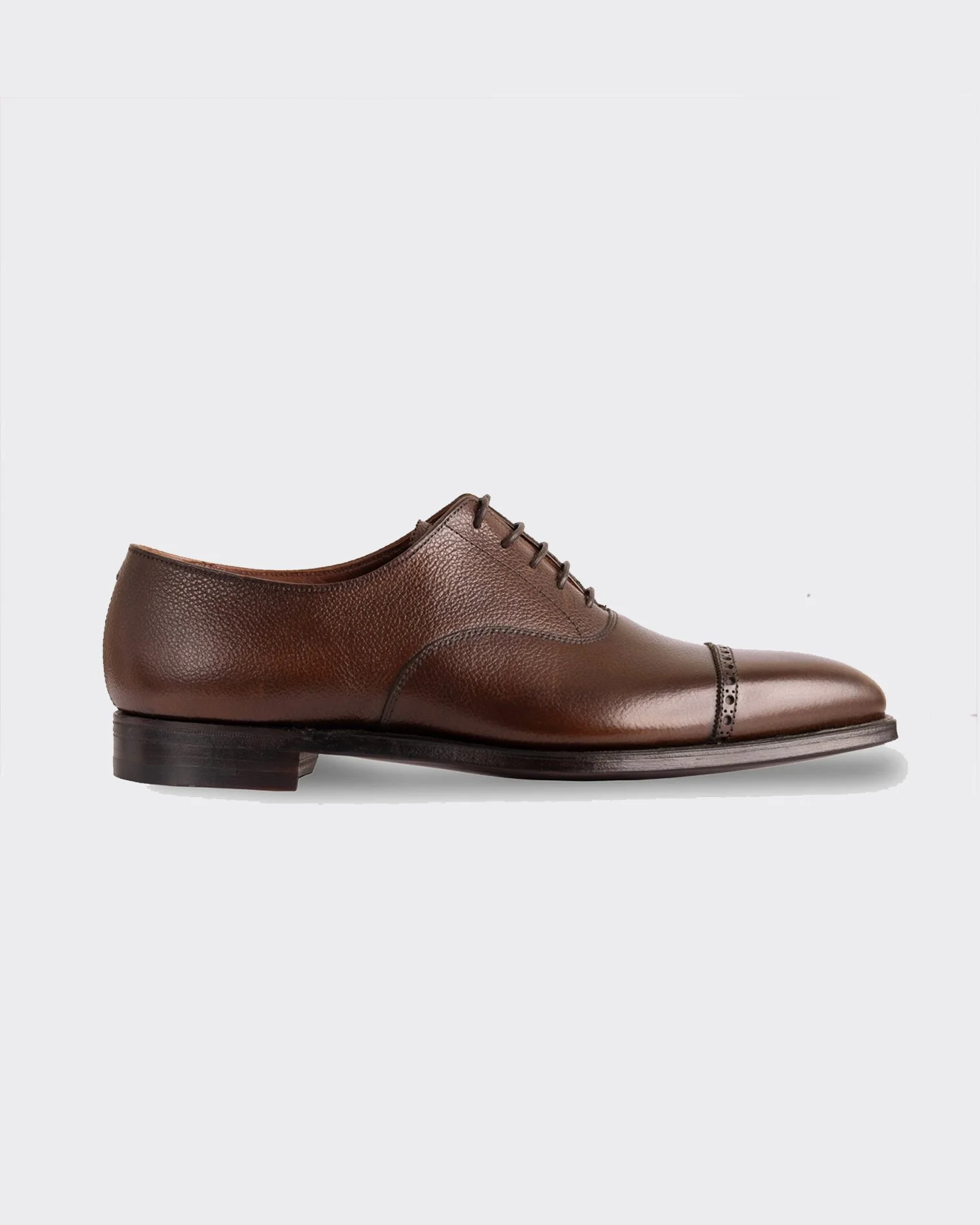 Charles in Dark Brown Pebble Grain Calf