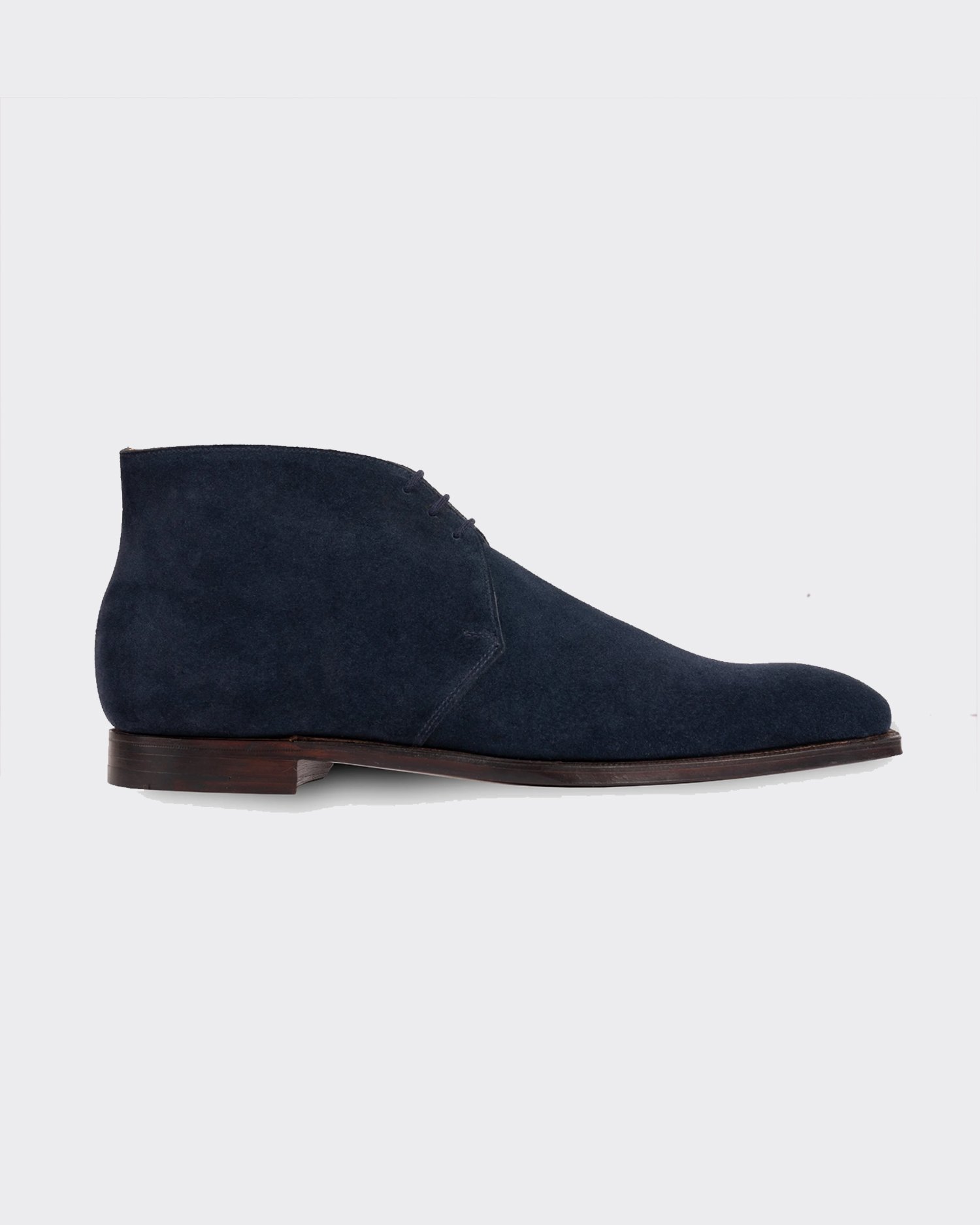 Nathan in Ocean Blue Suede Calf