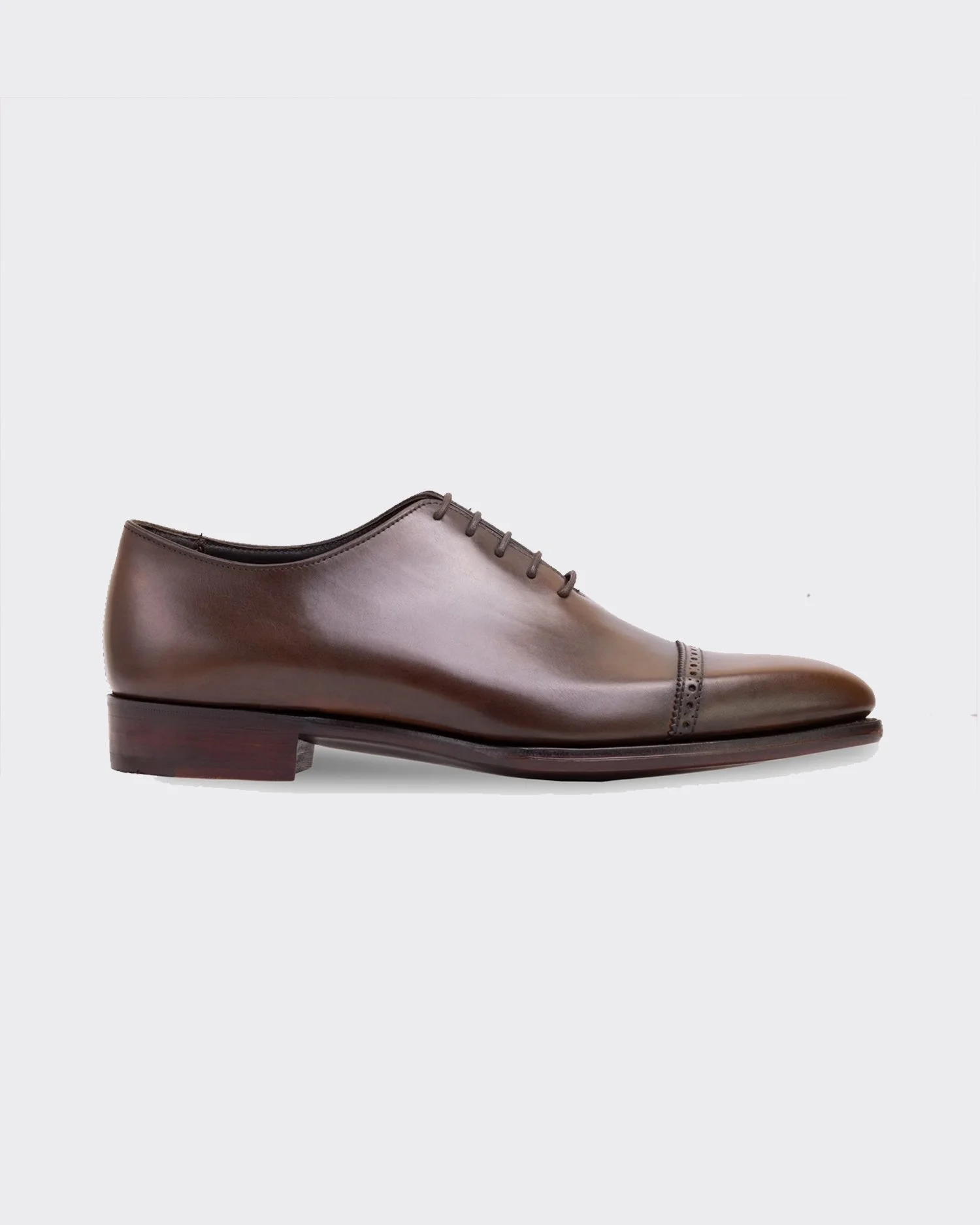 Melvin in Dark Brown Burnished Calf