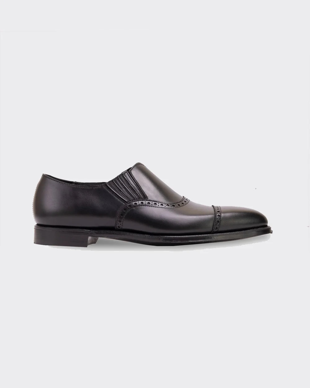Men\'s Black Leather Dress Shoes George Cleverley Harry leather Oxford shoes in black - George Cleverley  main image 2