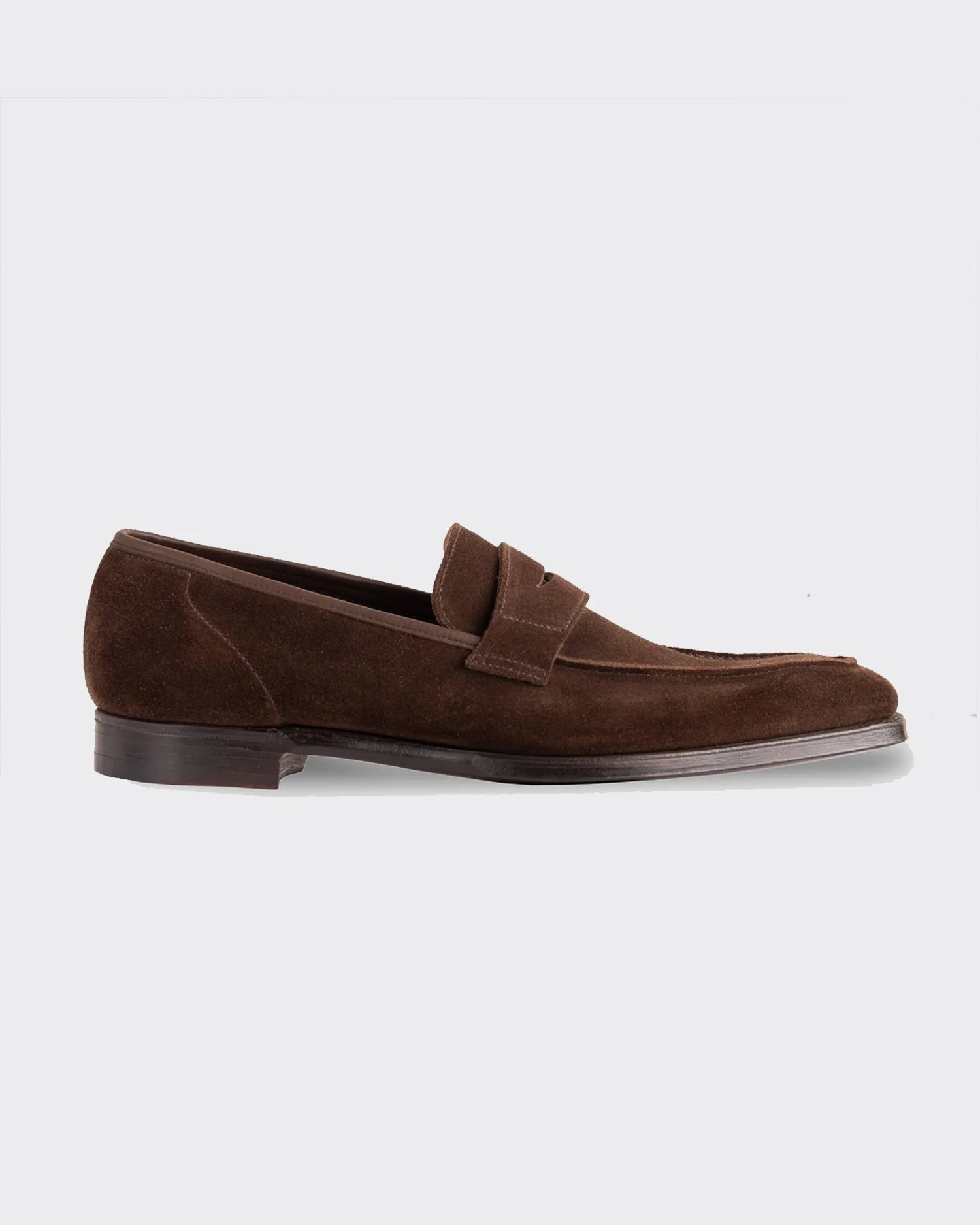 George in Dark Brown Suede