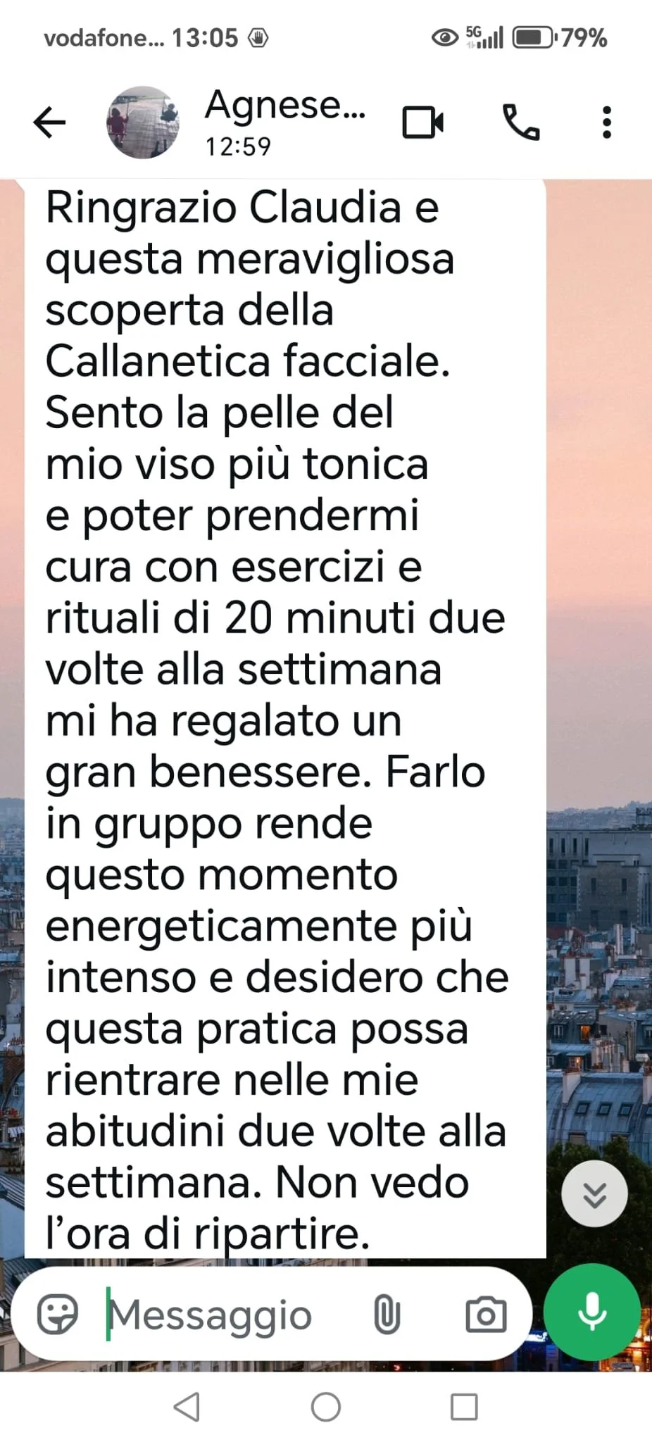 Callanetica Facciale: viso più tonico e grande benessere