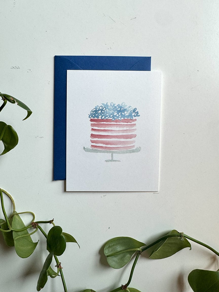 america notecards | set of 4