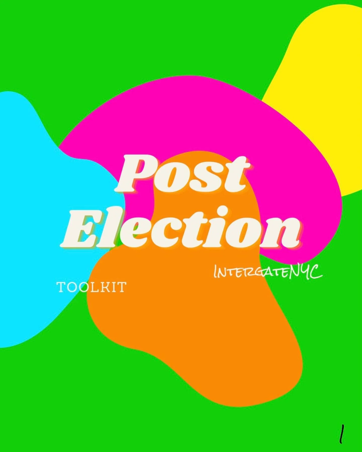 A lot of us are experiencing many different emotions post-election day. Some of these emotions, you may never have even felt before. And that&rsquo;s totally okay!

We&rsquo;ve created a toolkit with tips on how to deal with post-election thoughts and feelings. Some of these include Radical Selfcare, Journaling, and Body Movement. 

Please feel free to share what works for you! 💖

#postelectionplan #postelectiontoolkit #mentalhealthmatters #election2020 #mentalhealthresource #youthpower