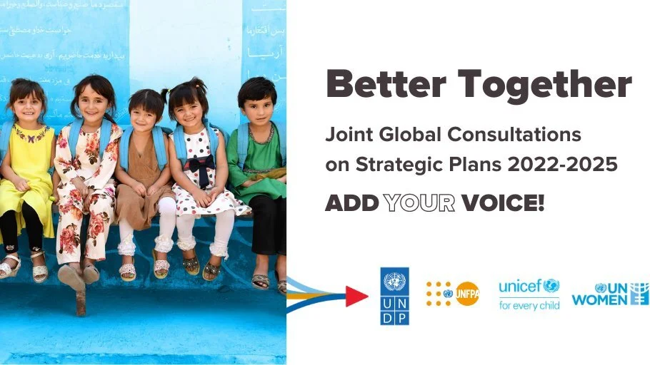 Better Together : Joint Global Consultations